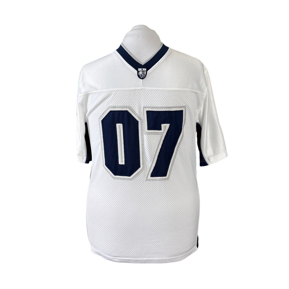 Athletic Works Dallas Cowboys Trevon Diggs 07 Football Jersey LARGE‎ White Blue